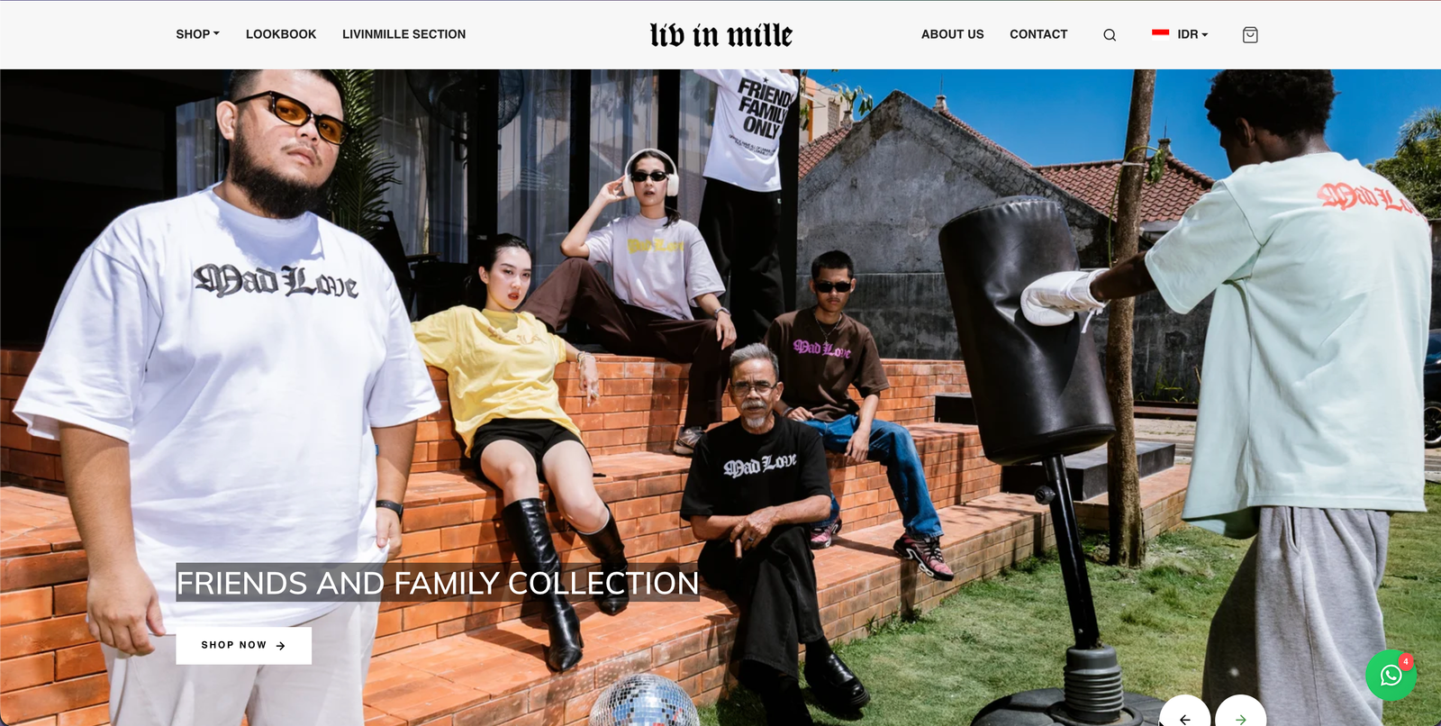 Livinmille Fashion Global Storefront